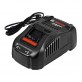 BOSCH GBA 18V + GAL 1880 CV komplekts 2x5 Ah